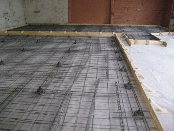 Floating Floors in Foundry Building